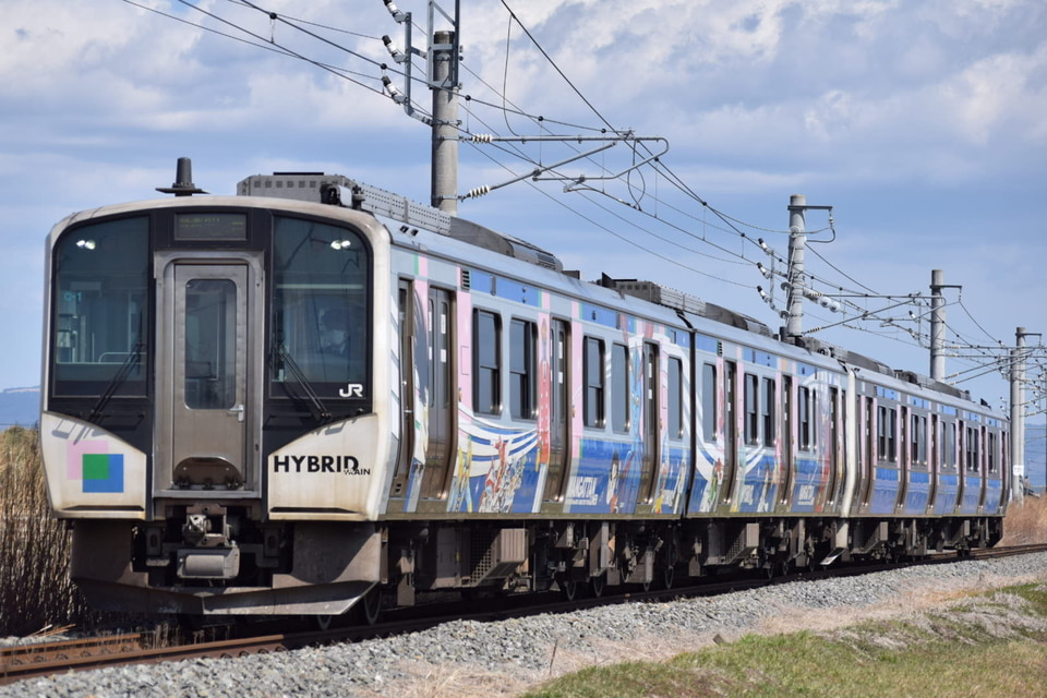 JR東HB-E210系C-1編成<br class="br-sp" />(C1編成)の写真