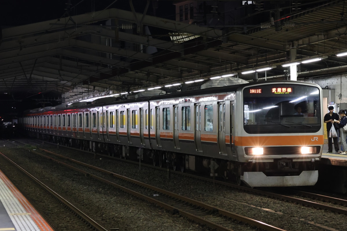 JR東日本 京葉車両センター E231系 ケヨMU4編成