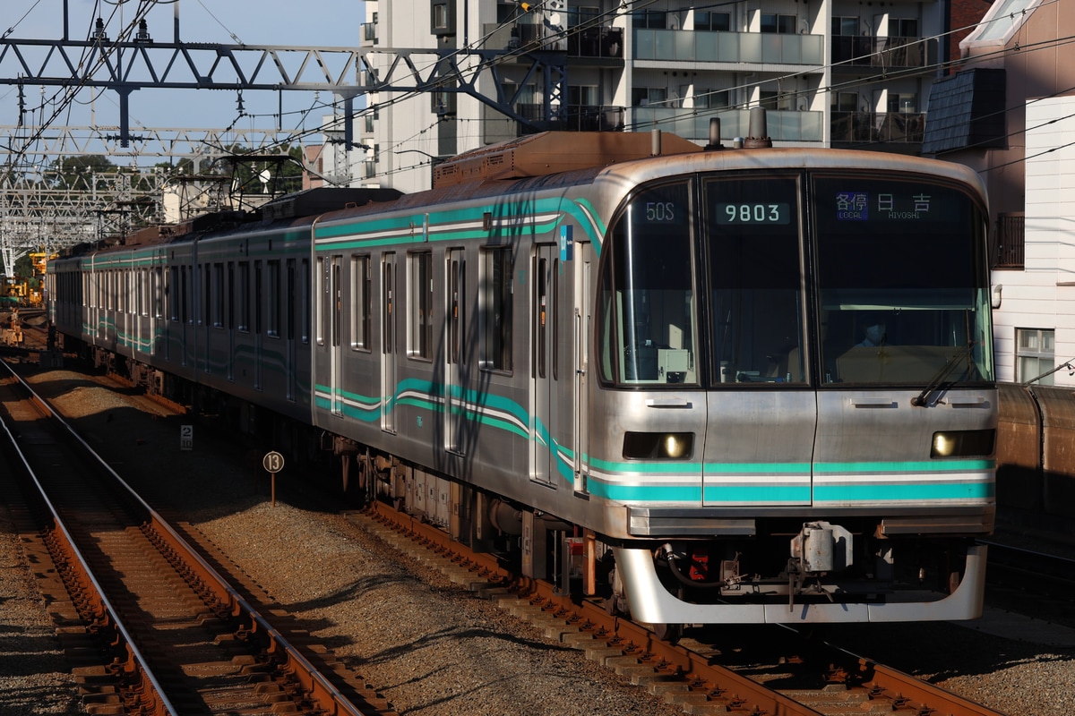 東京メトロ 王子検車区千住工場 9000系 9103F