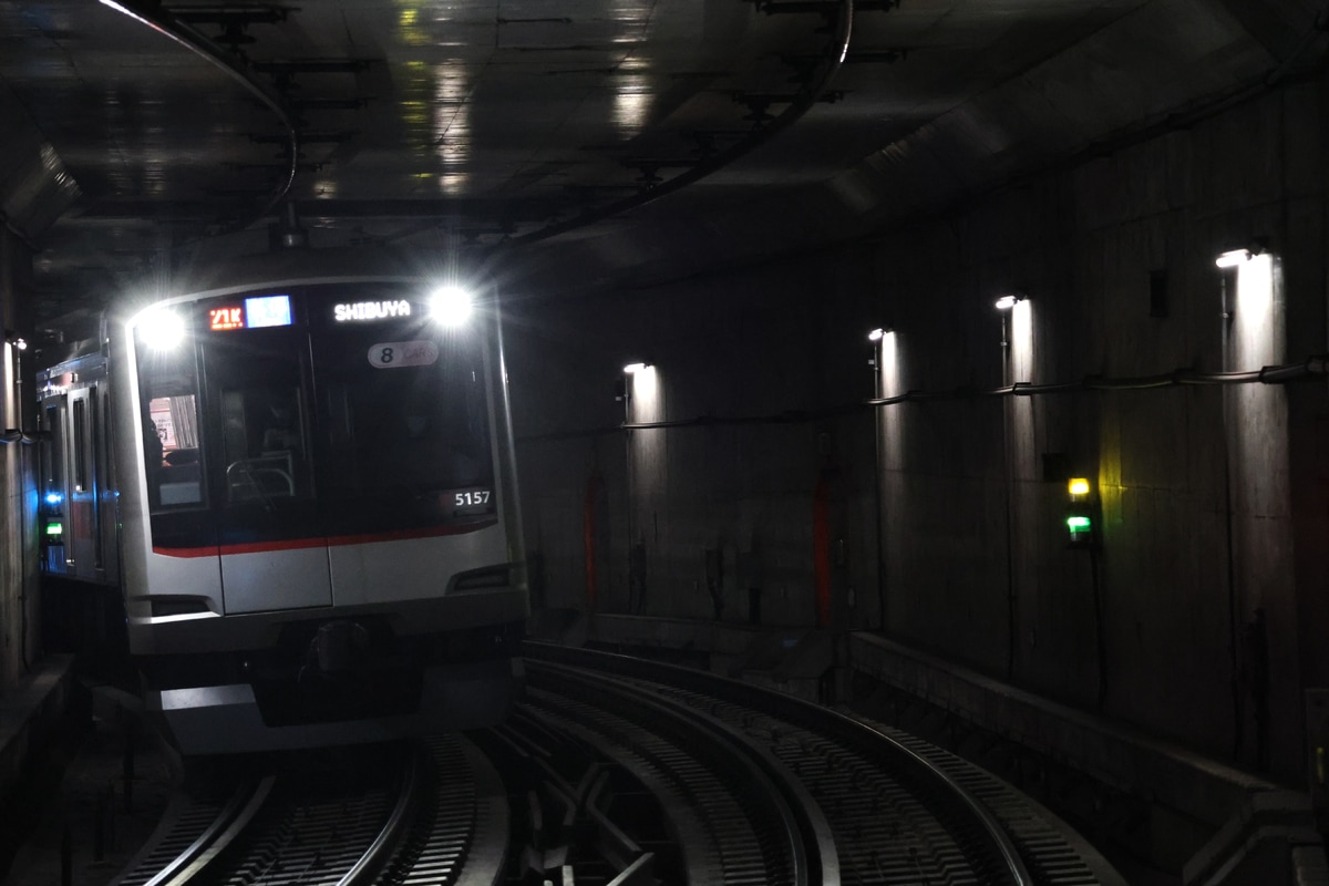 東急電鉄 元住吉検車区 5050系 5157F