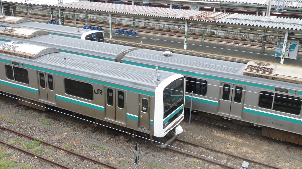 JR東日本 勝田車両センター E501系 カツK701編成