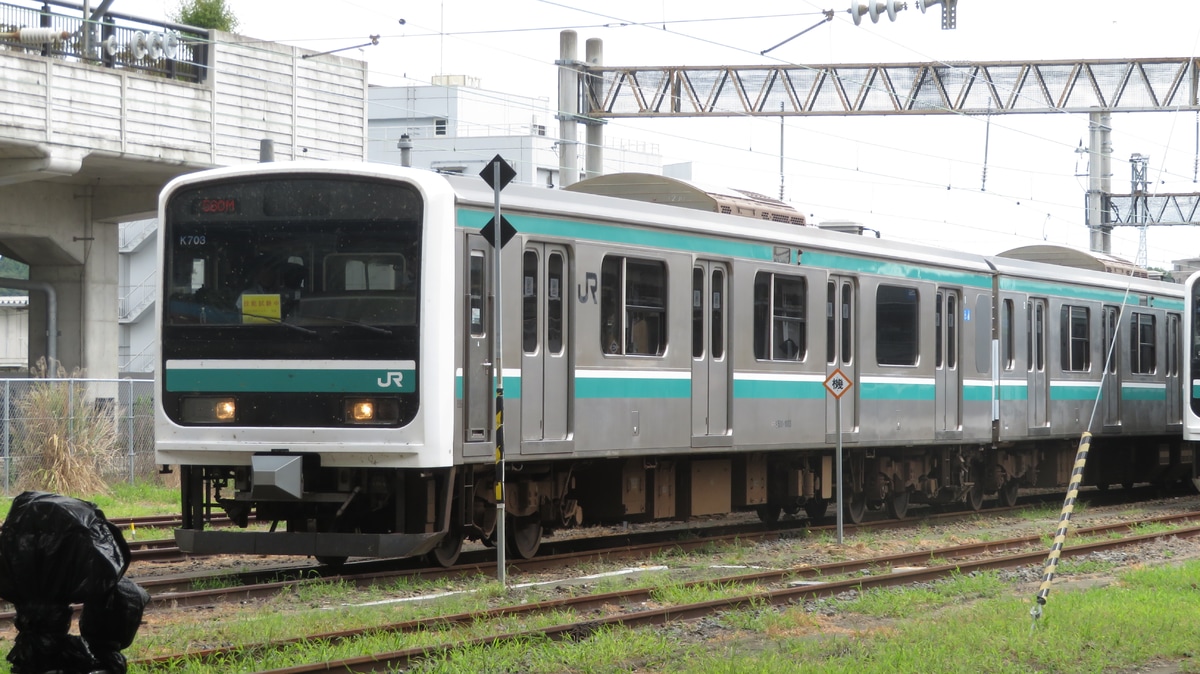 JR東日本 勝田車両センター E501系 カツK703編成