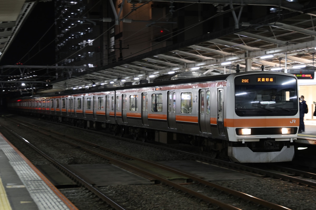 JR東日本 京葉車両センター 209系 ケヨM74編成