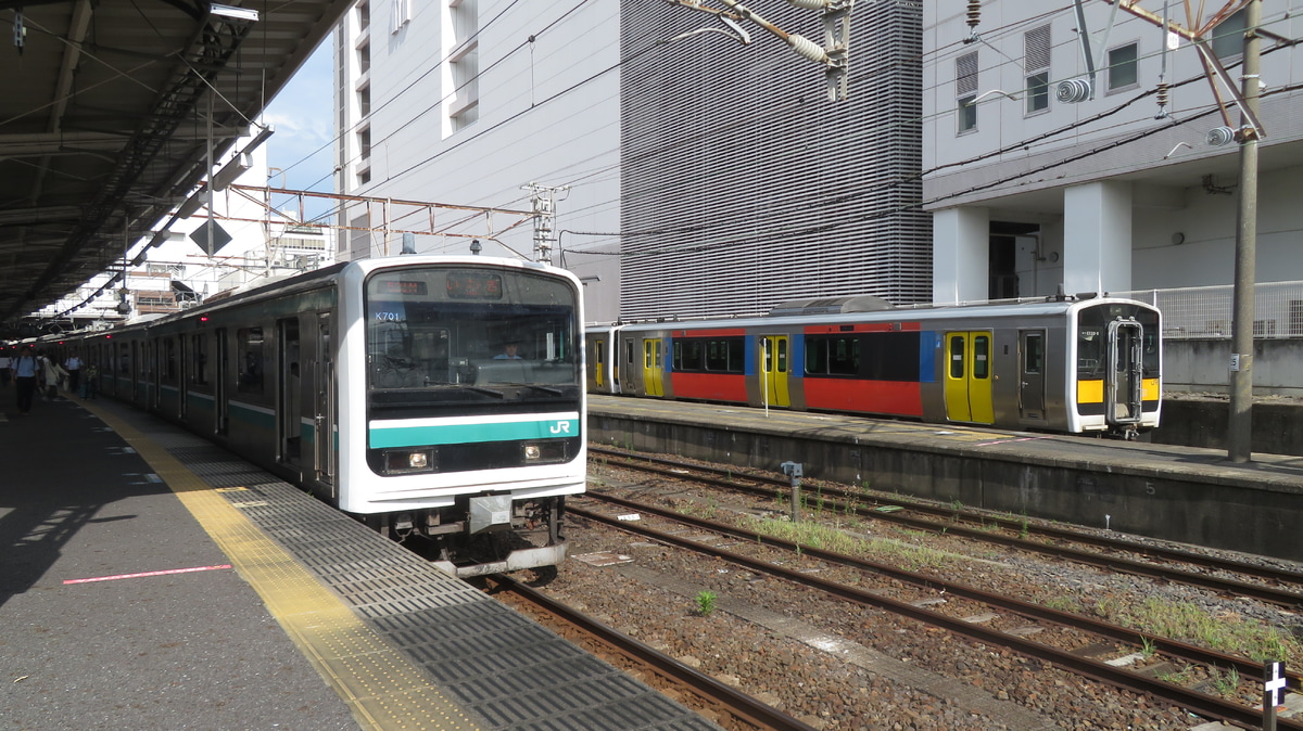 JR東日本 勝田車両センター E501系 カツK701編成