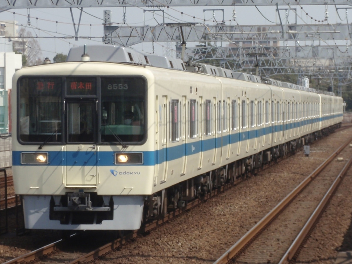 小田急電鉄 海老名検車区 8000形 8253F
