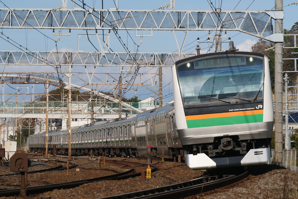 JR東日本  E233系 U626編成