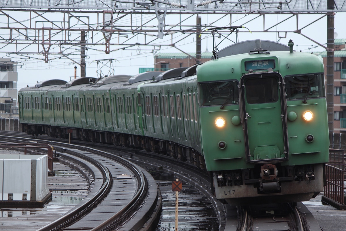 JR西日本 吹田総合車両所京都支所 113系 L17編成