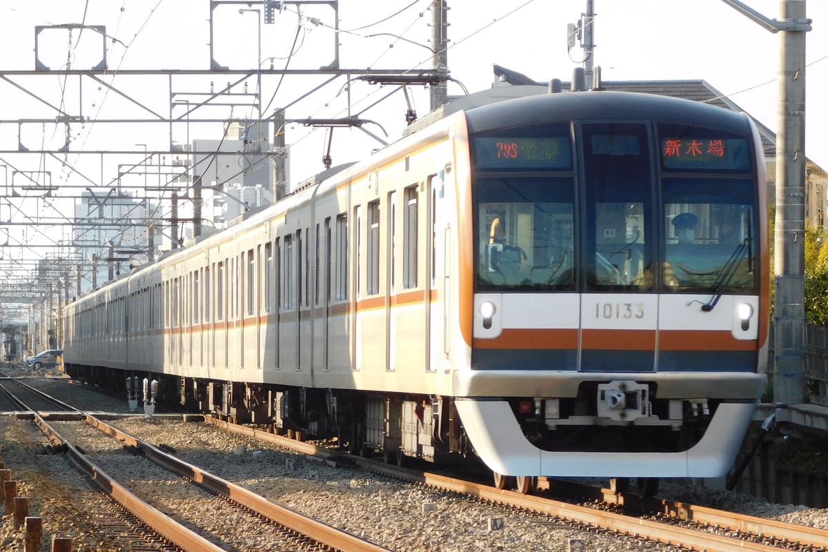 東京メトロ 和光検車区 10000系 10133F
