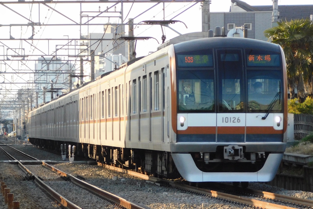 東京メトロ 和光検車区 10000系 10126F