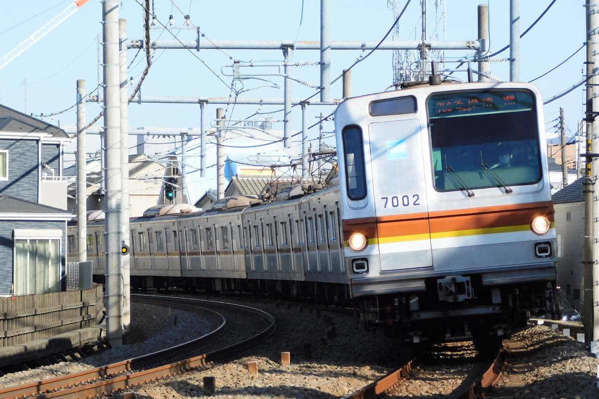 東京メトロ 和光検車区 7000系 7102F