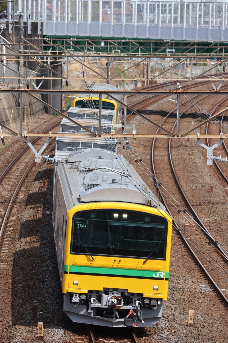JR東日本 尾久車両センター GV-E197系 TS04編成