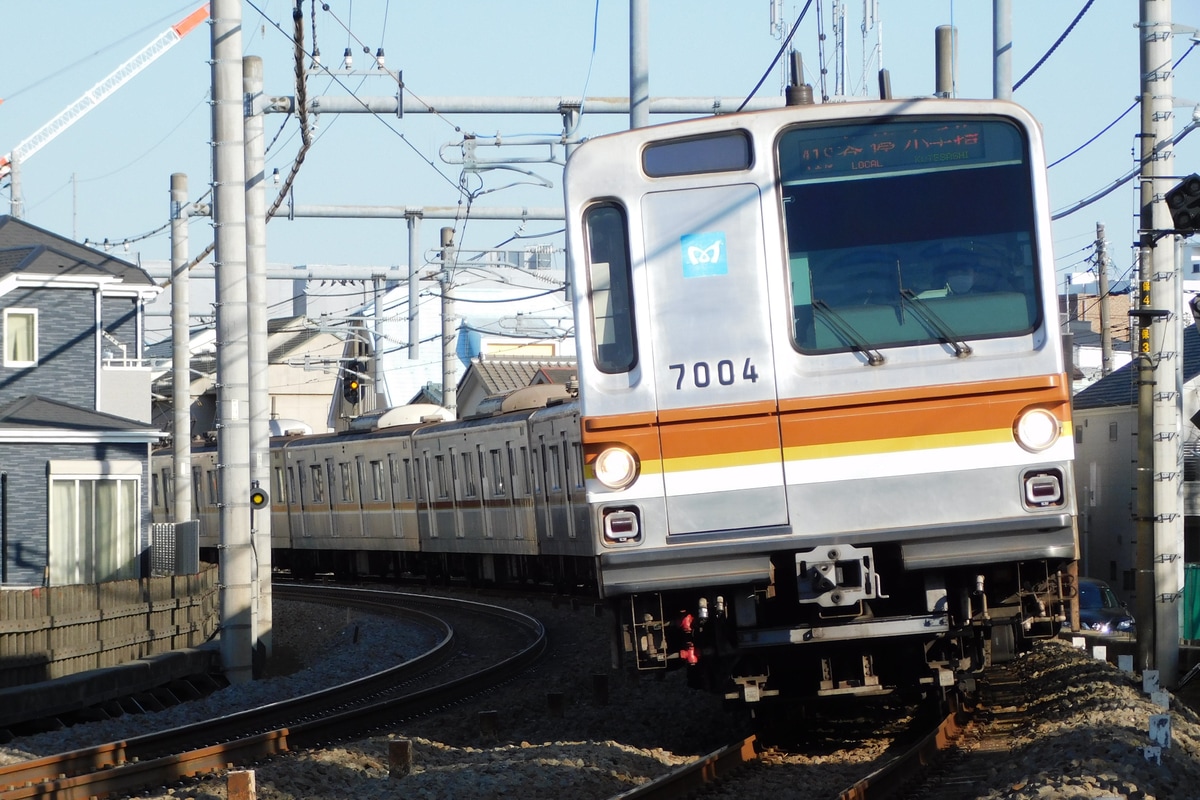 東京メトロ 和光検車区 7000系 7104F