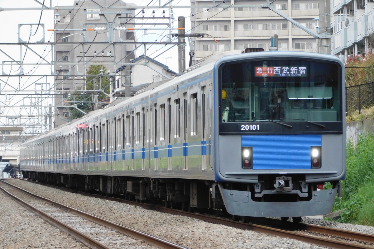 西武鉄道 小手指車両基地 20000系 20101F