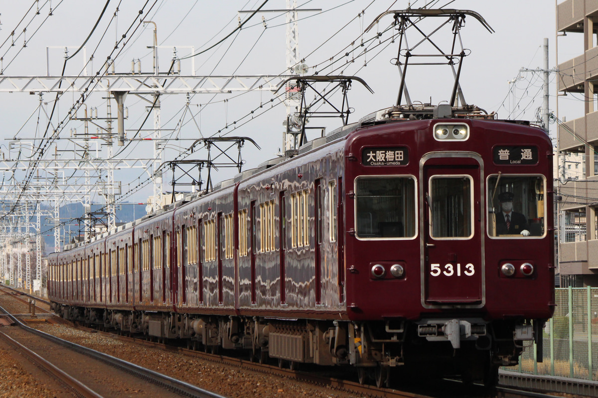 阪急電鉄 正雀車庫 5300系 5313F