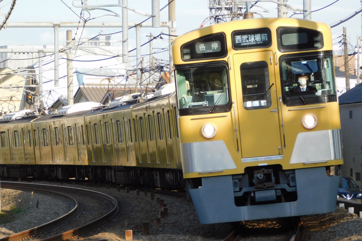 西武鉄道 武蔵丘車両基地 2000系 2063F