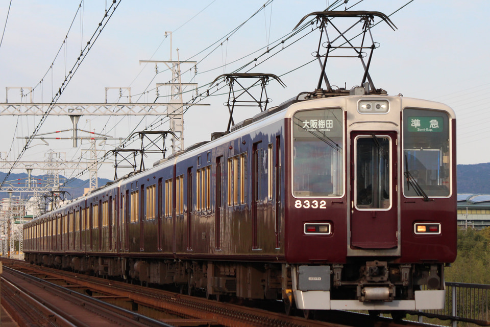阪急8300系8332×2R(8332F)(8332編成)の編成データ、編成表、ニュース