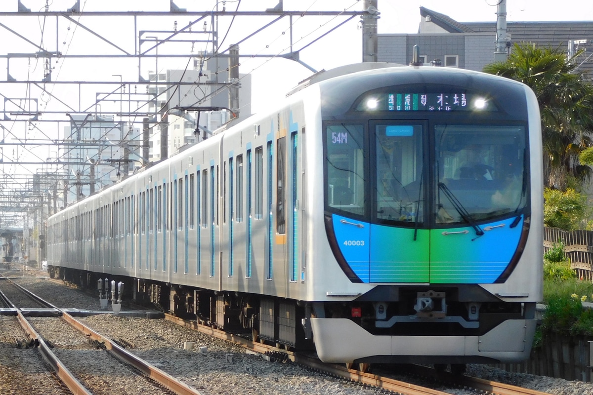 西武鉄道 小手指車両基地 40000系 40103F