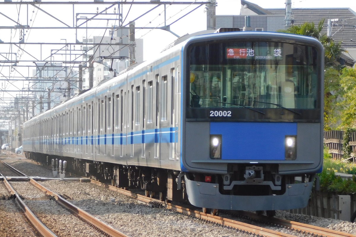 西武鉄道 玉川上水車両基地 20000系 20102F