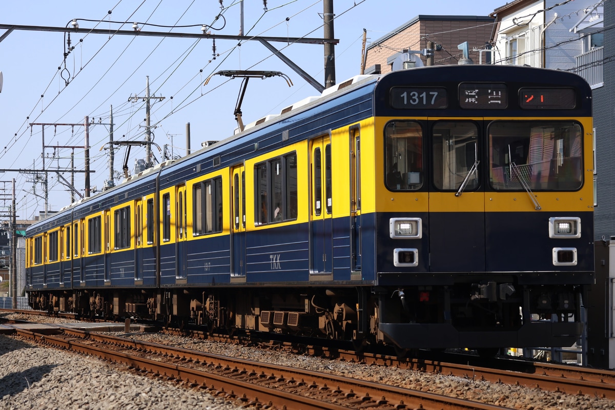 東急電鉄 雪が谷検車区 1000系 1017F