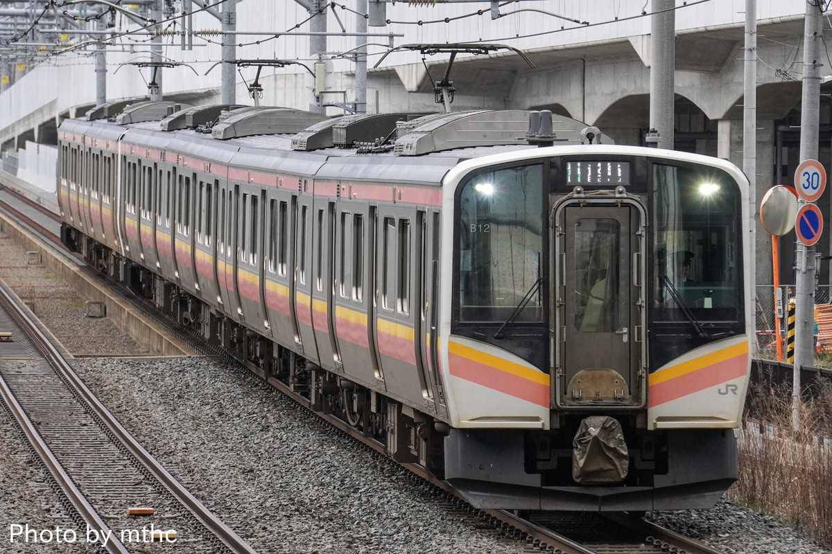 JR東日本 新潟車両センター E129系 ニイB12編成