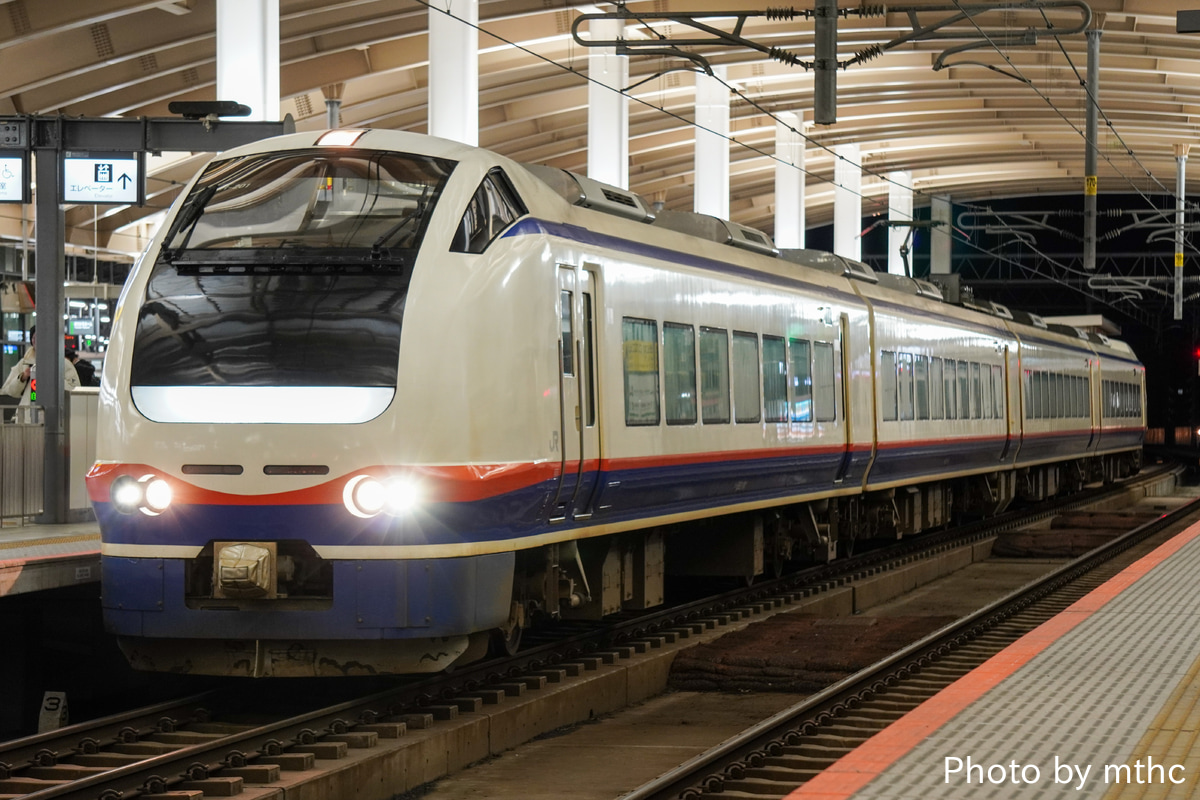 JR東日本 新潟車両センター E653系 ニイH-201編成