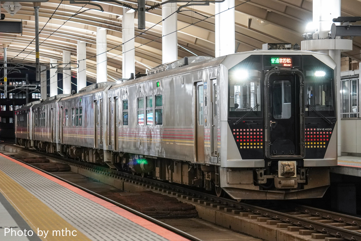 JR東日本 新津運輸区 GV-E400系 GV-E400-5