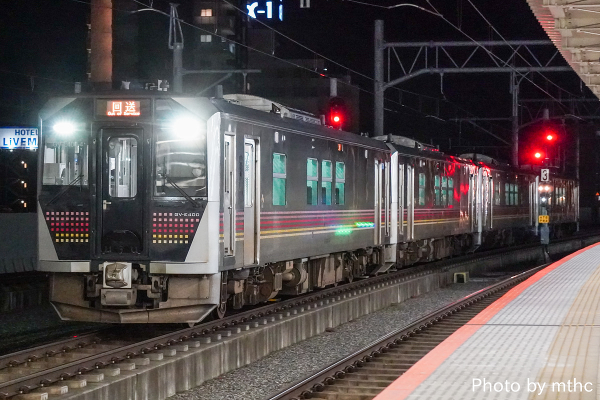 JR東日本 新津運輸区 GV-E400系 GV-E400-4