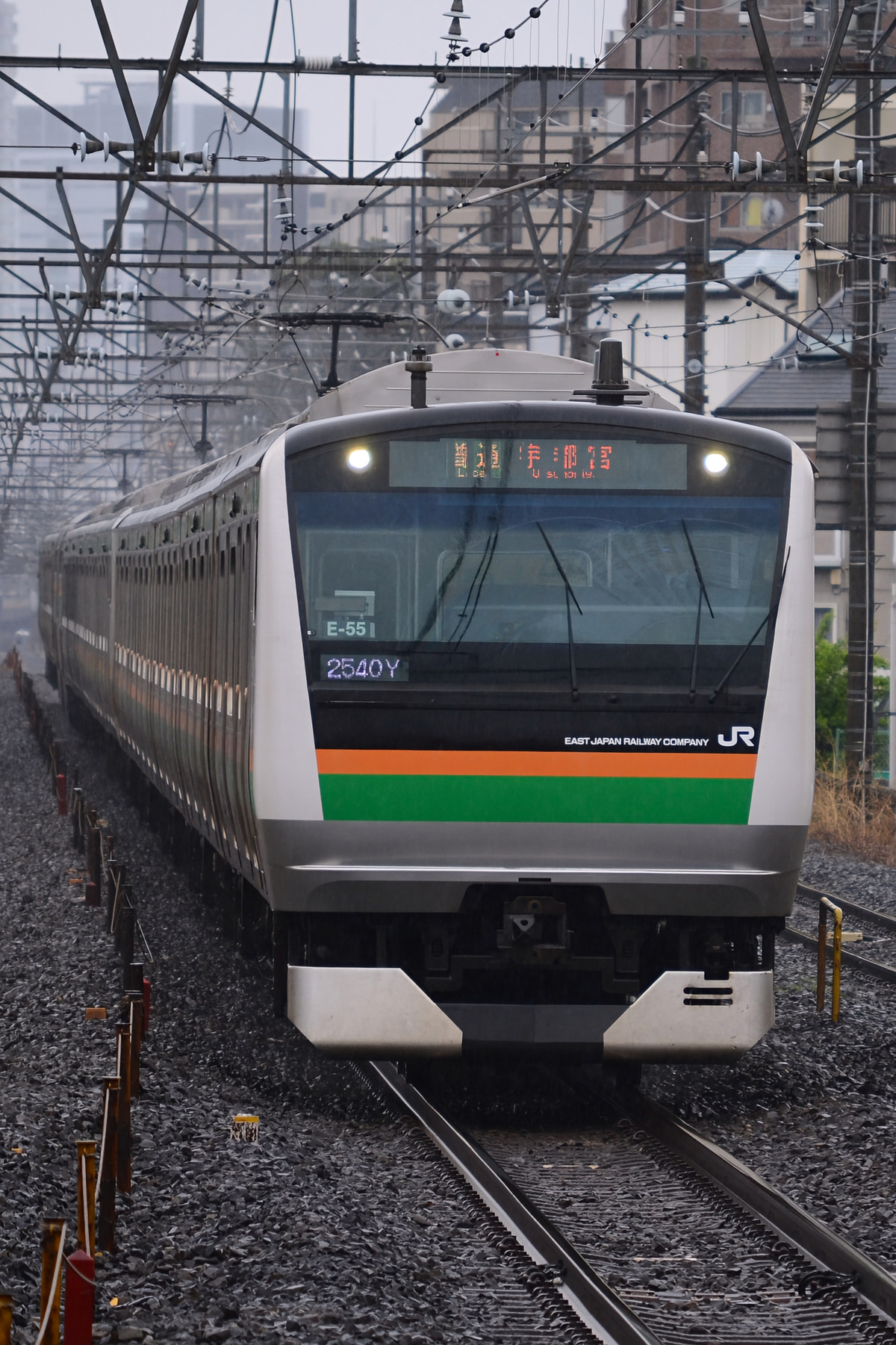 JR東日本 国府津車両センター E233系 コツE-55編成