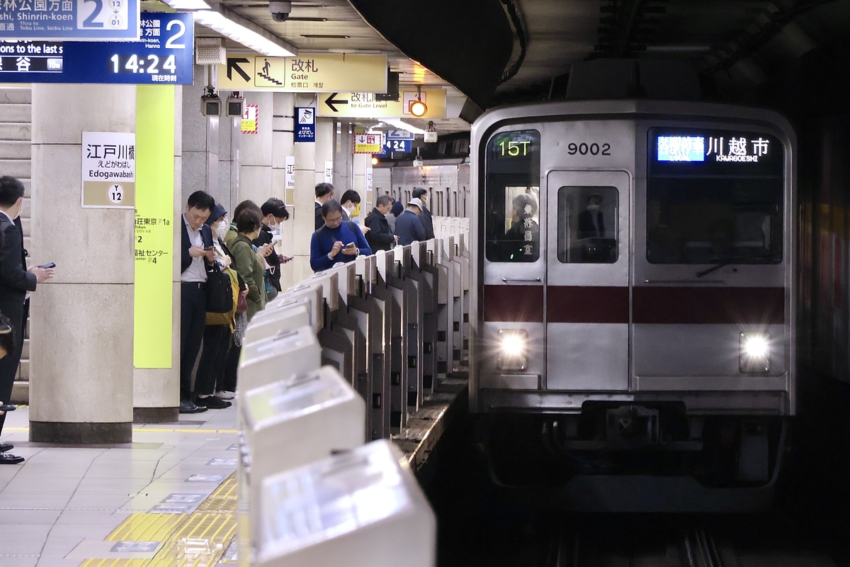 東武鉄道 森林公園検修区 9000系 9102F