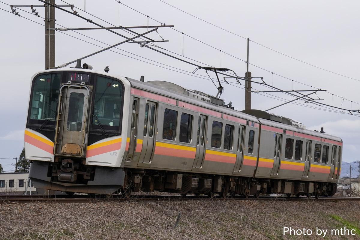 JR東日本 新潟車両センター E129系 ニイA22編成