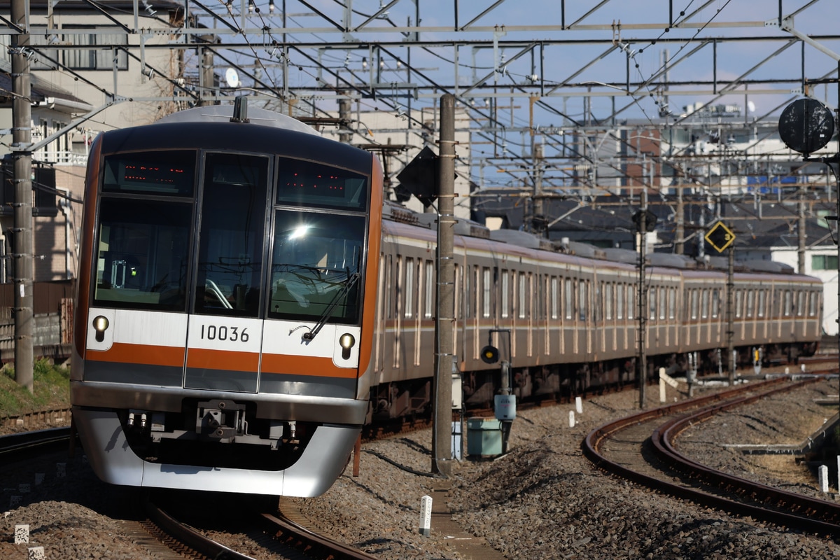 東京メトロ 和光検車区 10000系 10136F