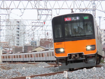 東武鉄道50050型51051Fを西新井～竹ノ塚間で撮影した画像