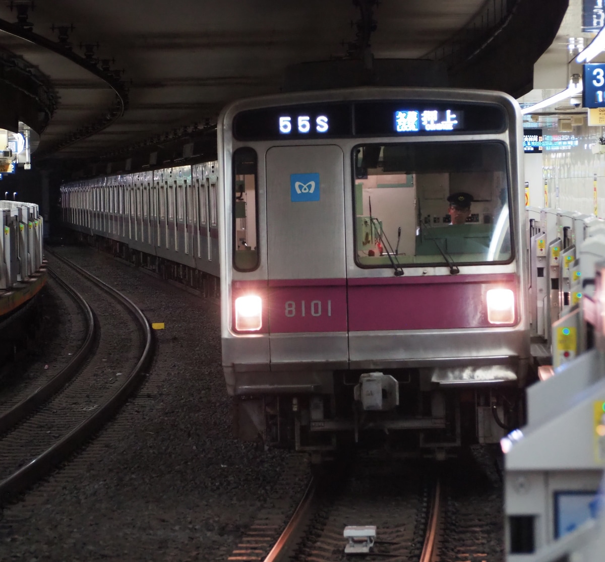 東京メトロ 鷲沼検車区 8000系 8101f