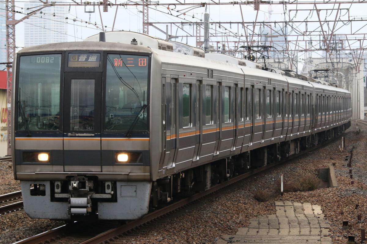 JR西日本 網干総合車両所明石支所 207系 S47編成