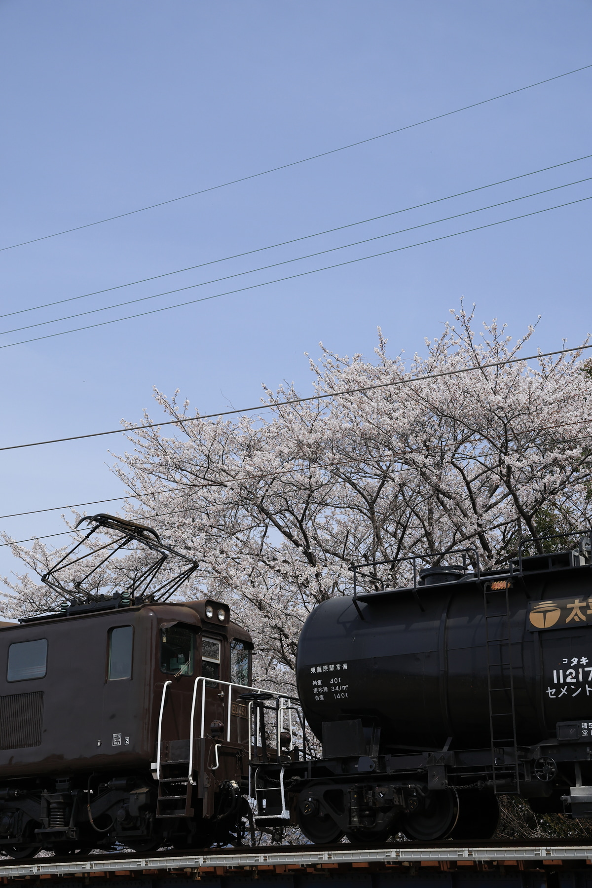 三岐鉄道 保々車両区 ED45形 ED451