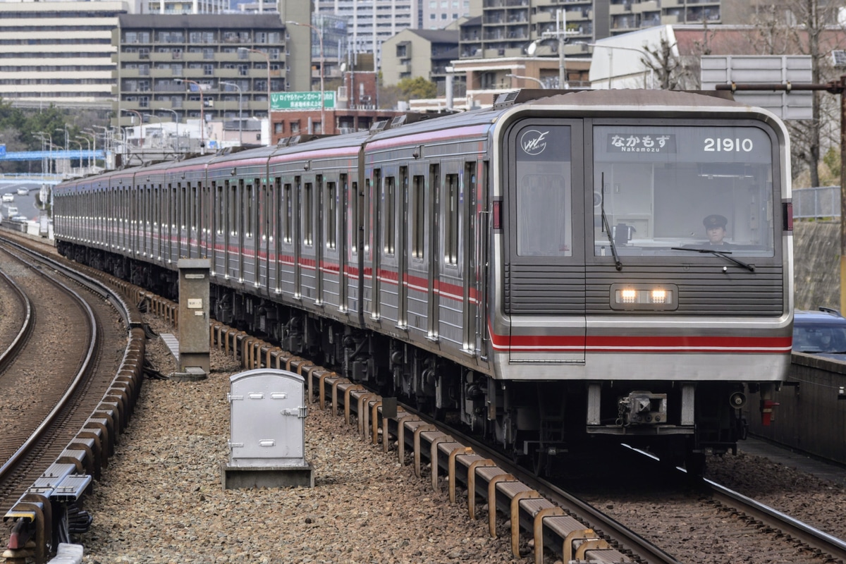 大阪市高速電気軌道 中百舌鳥検車場 21系 21610F