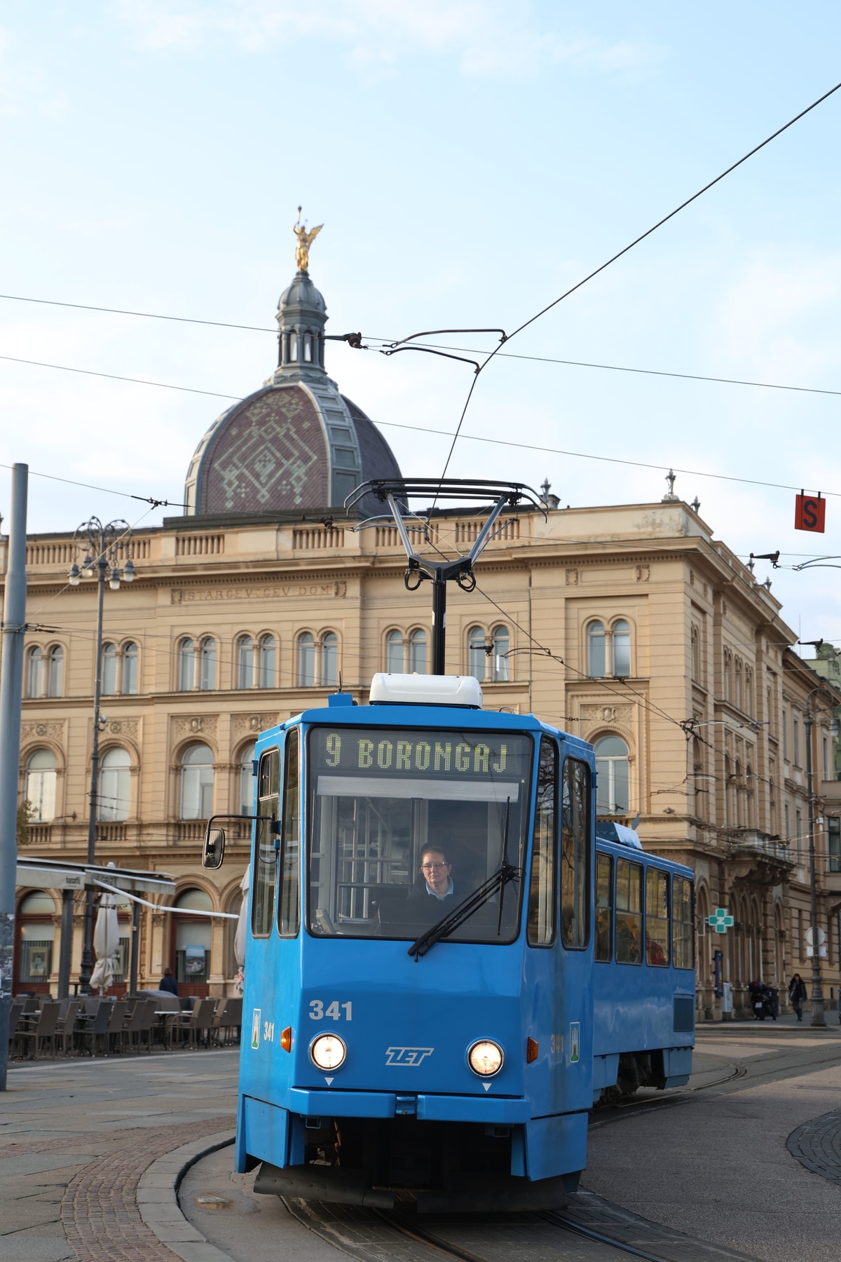 Zagreb tramway network  KT4YU 341