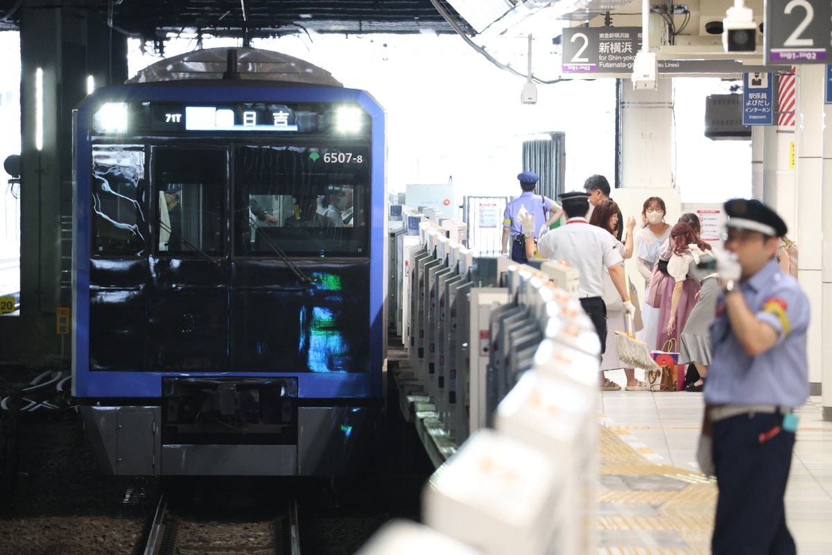 東京都交通局 志村検車場 6500形 6507F
