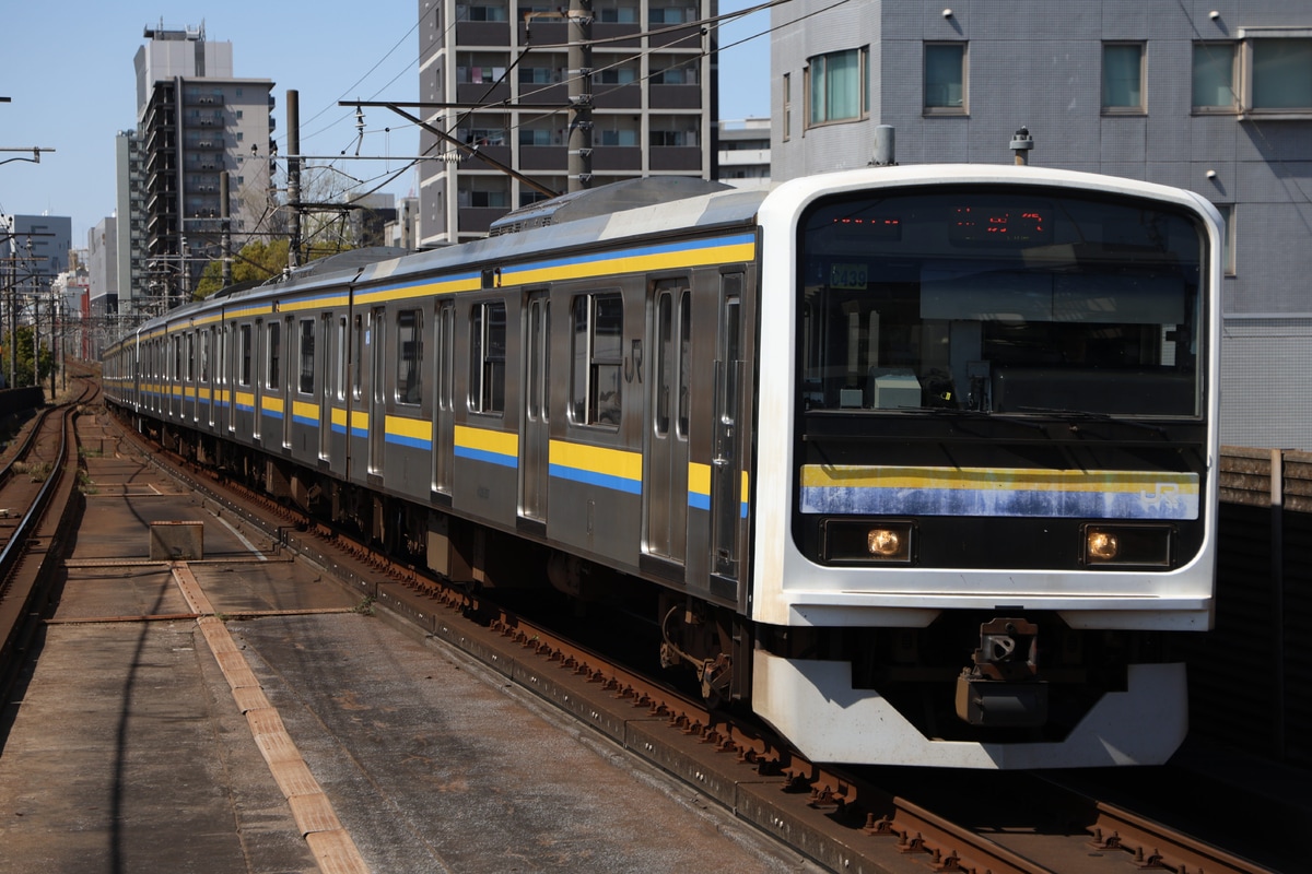 JR東日本 幕張車両センター 209系 マリC439編成