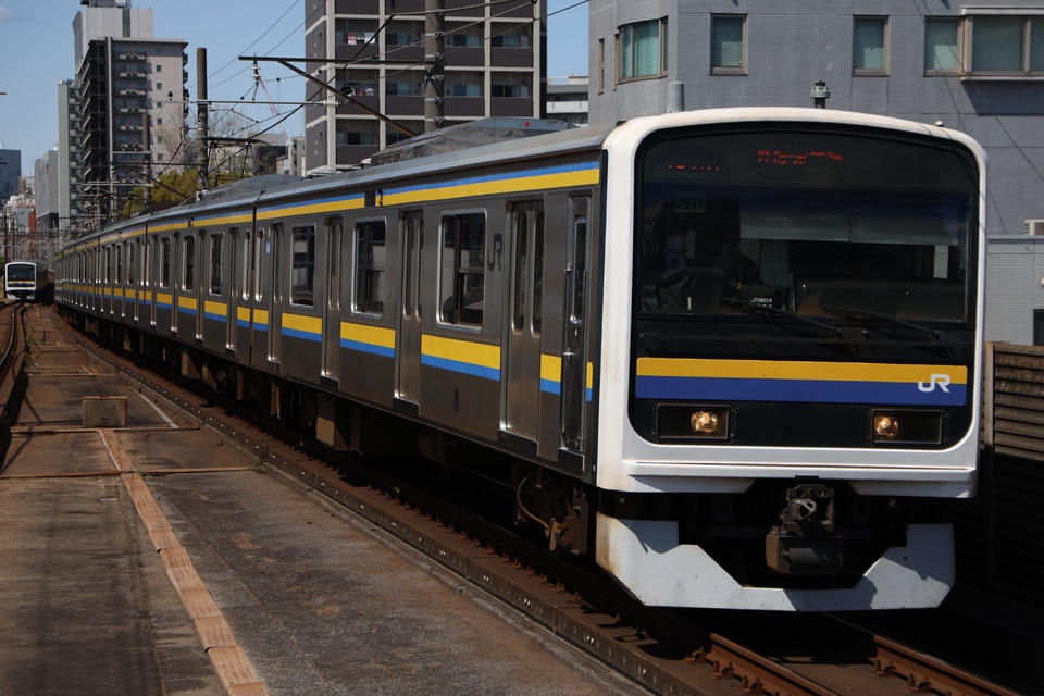 JR東209系マリC617編成<br class="br-sp" />(C617編成)(マリC617)の写真