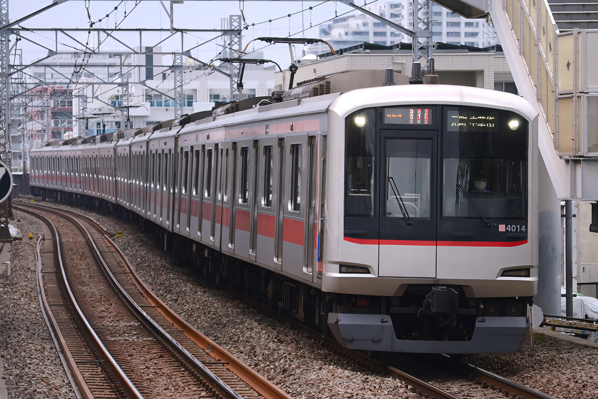 東急電鉄 元住吉検車区 5050系 4114F