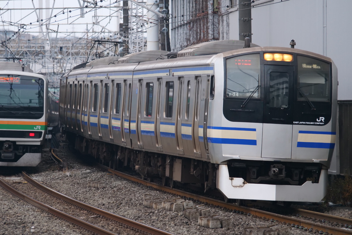 JR東日本  E217系 Y-34編成