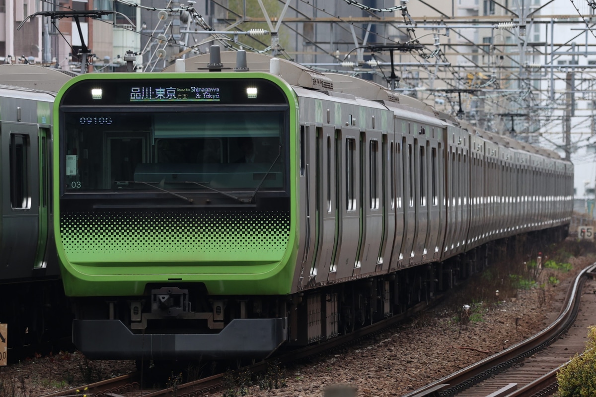 JR東日本 東京総合車両センター本区 E235系 トウ03編成