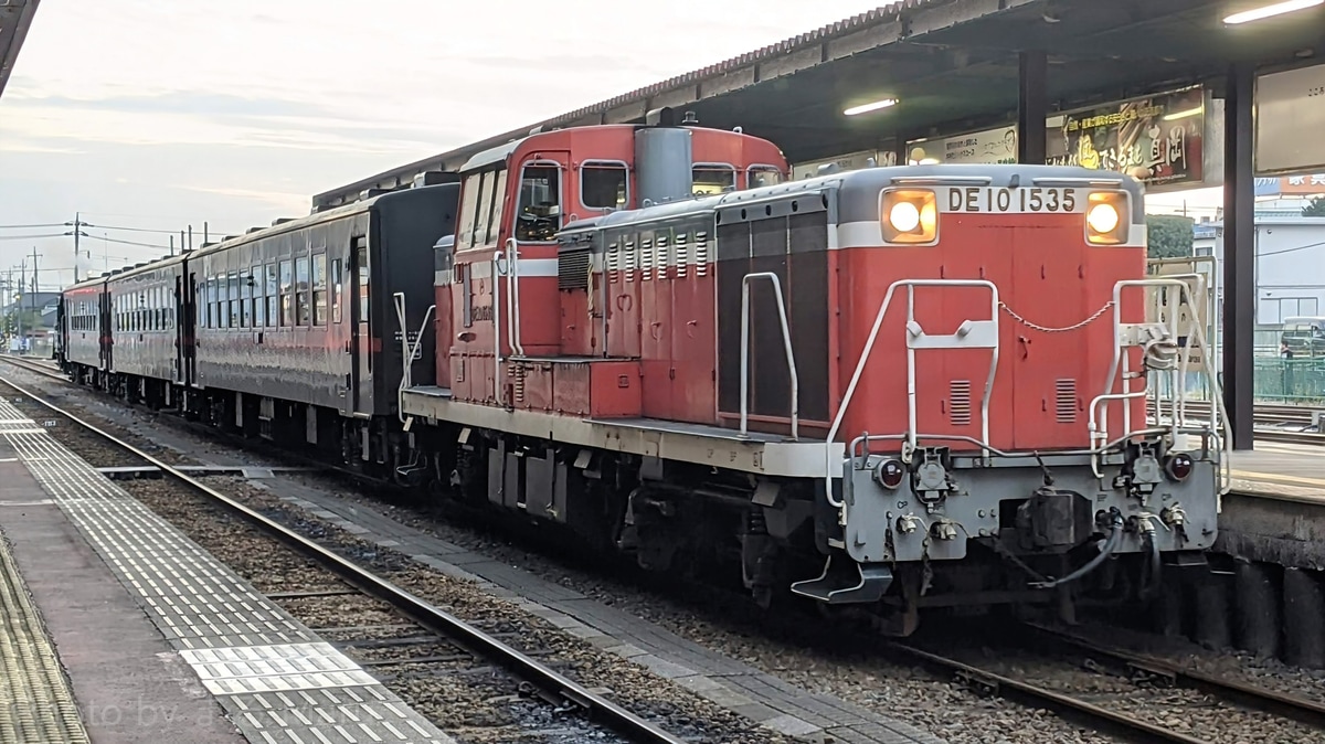 真岡鐵道 真岡機関区 DE10形 DE10 1535