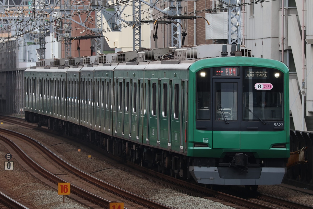 東急電鉄 元住吉検車区 5000系 5122F