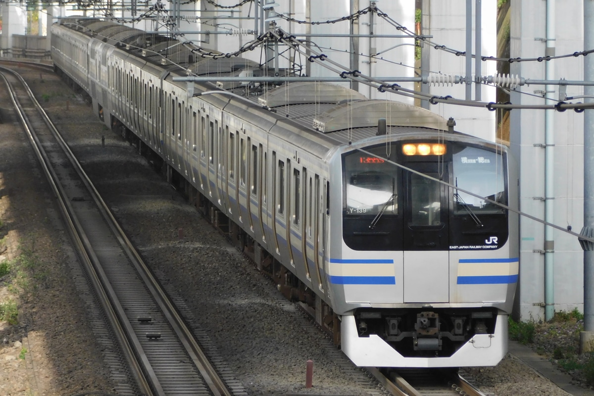 JR東日本 鎌倉車両センター本所 E217系 クラY-139編成