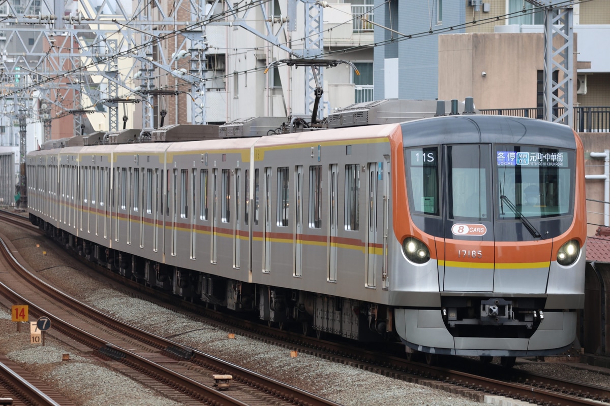 東京メトロ 和光検車区 17000系 17185F
