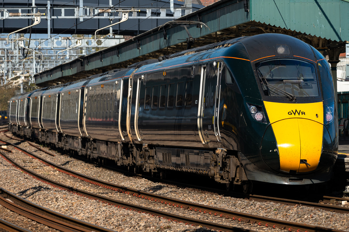 Great Western Railway Swansea Maliphant Depot Class 800 800017+800021