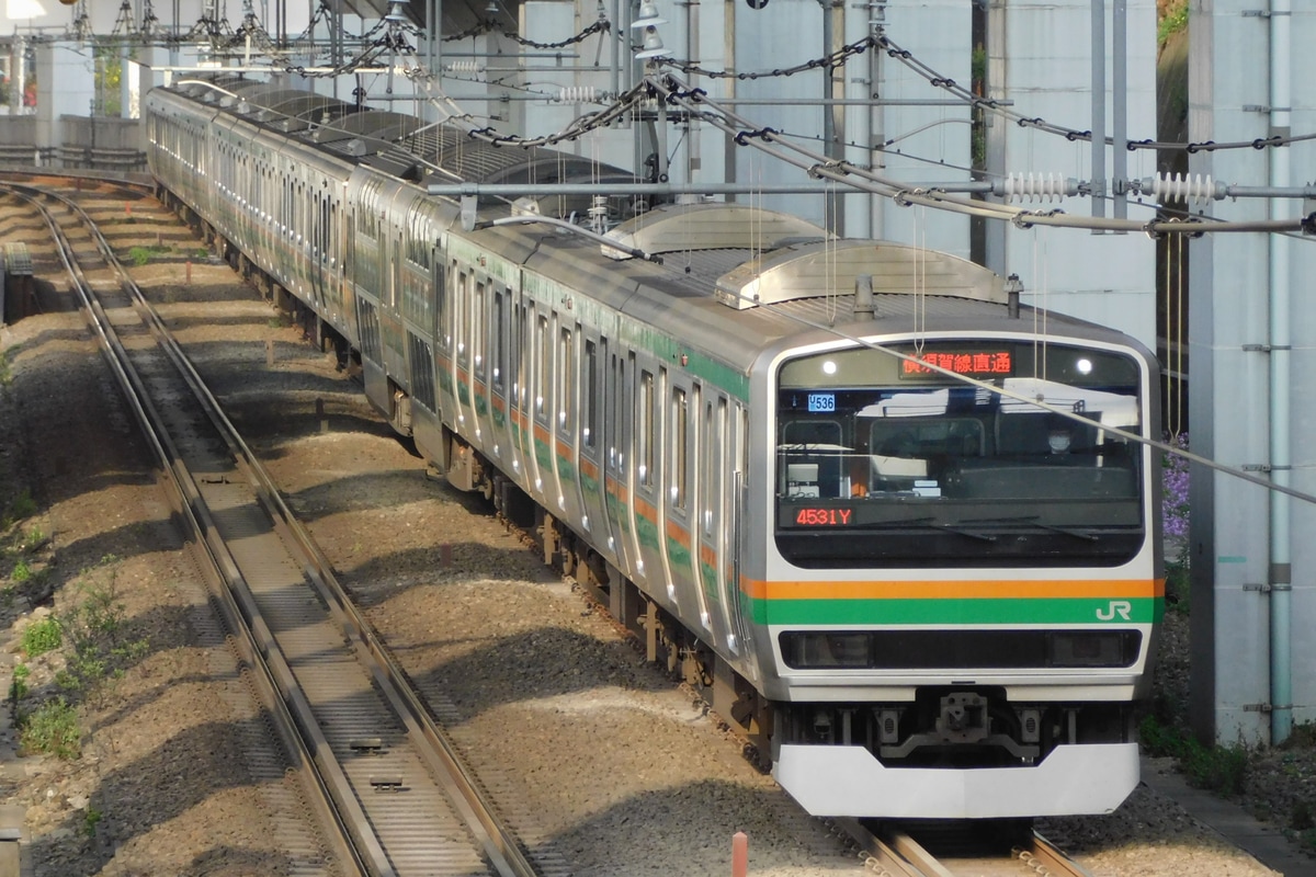 JR東日本 小山車両センター E231系 ヤマU536編成