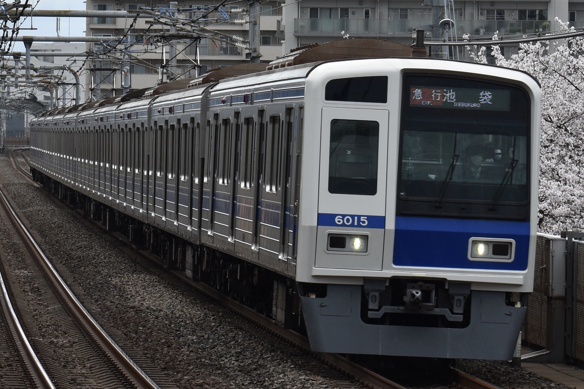 西武鉄道 池袋線車両所小手指車両基地 6000系 6115F